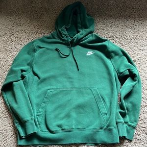 Nike green hoodie